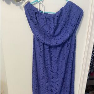 Lilly Pultizer strapless dress